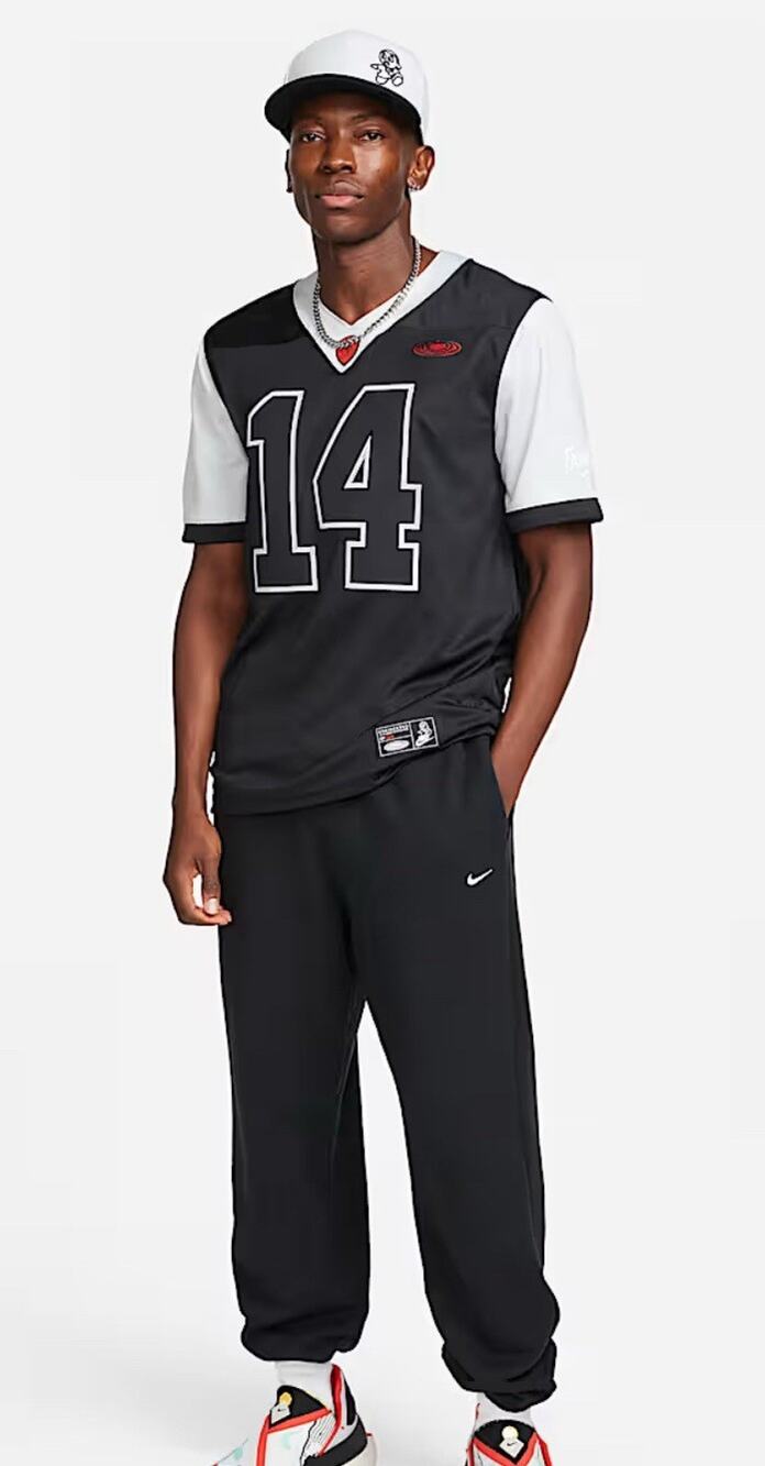 Nike Men's Game X Doernbecher "Chris" Freestyle Football Jersey XXL FZ2004-010